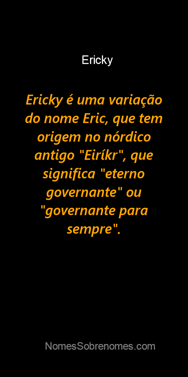 Ericky 