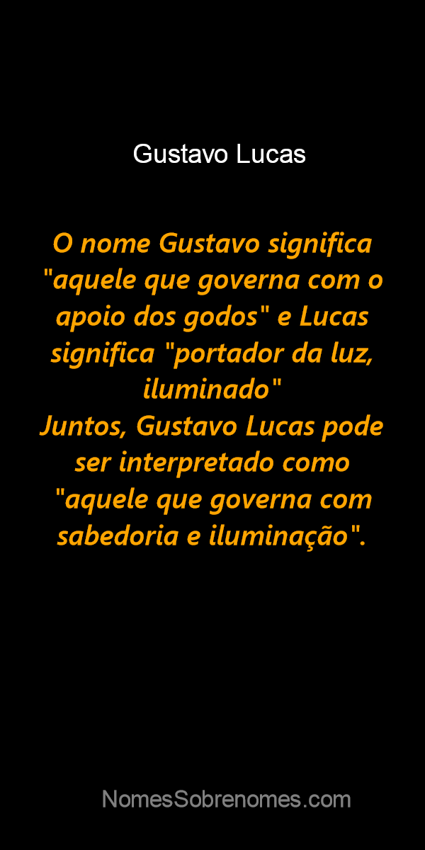 👪 → Qual o significado do nome Lucas Oliver?