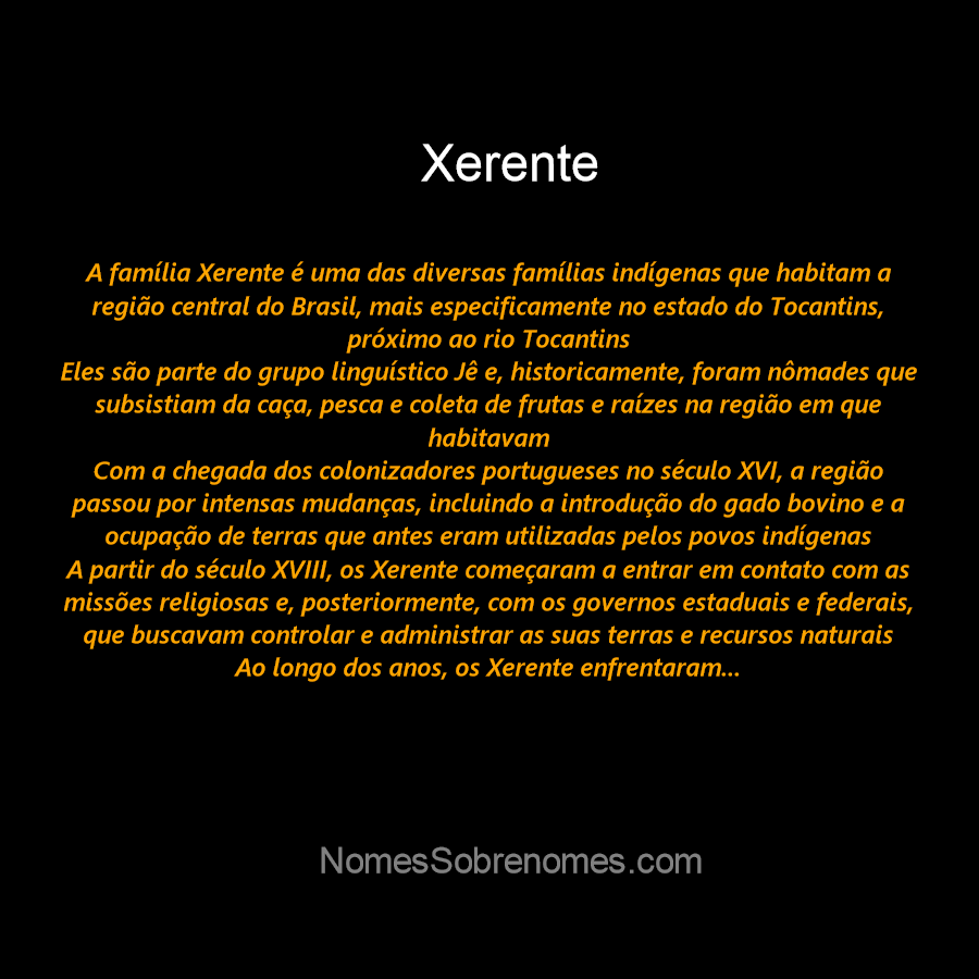 👪 → Qual a história e origem do sobrenome e família Ximenes?