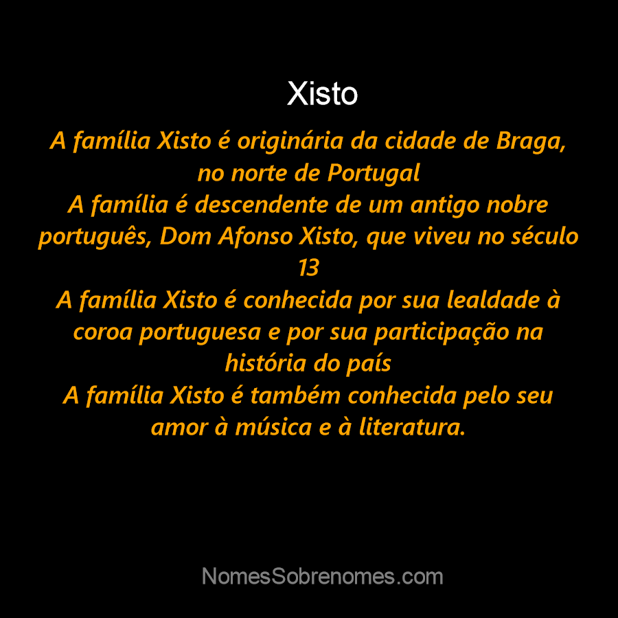 👪 → Qual a história e origem do sobrenome e família Ximenes?