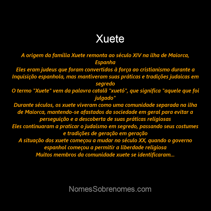 👪 → Qual a história e origem do sobrenome e família Ximenes?