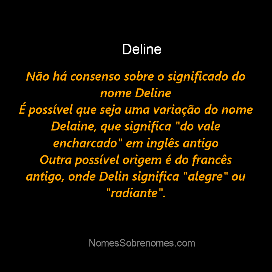 Significado do nome Delayne