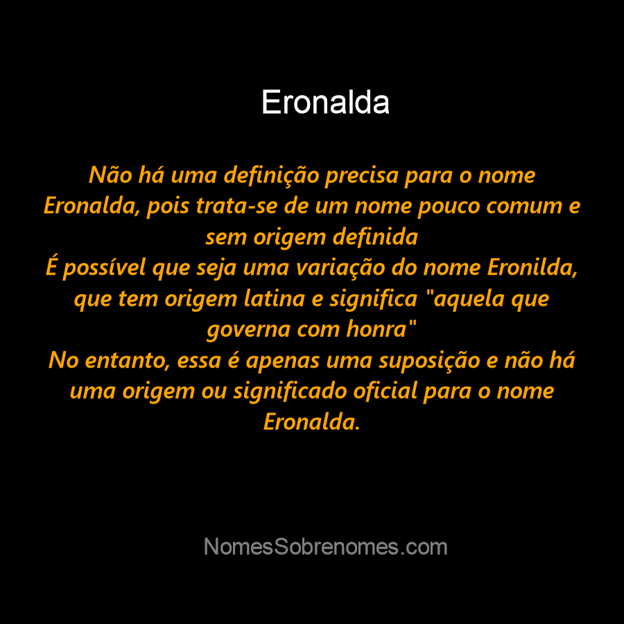 Significado do nome Eronete