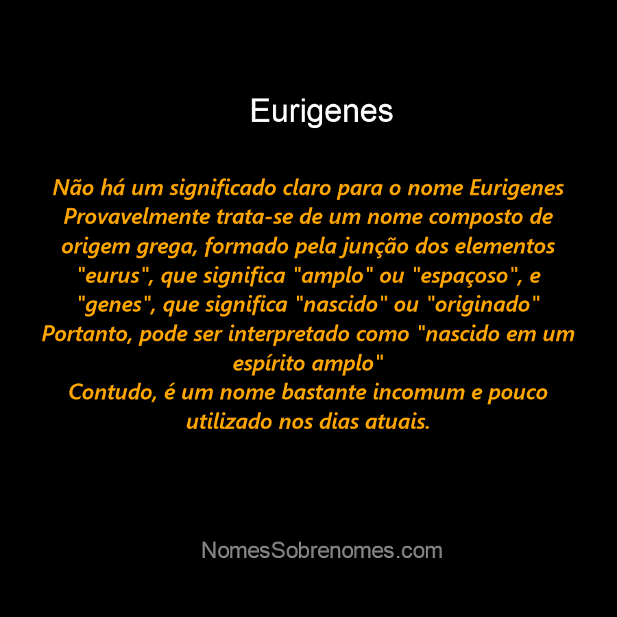 Protogenes  Significado, Numerologia, Apelidos, Personalidade e Mais