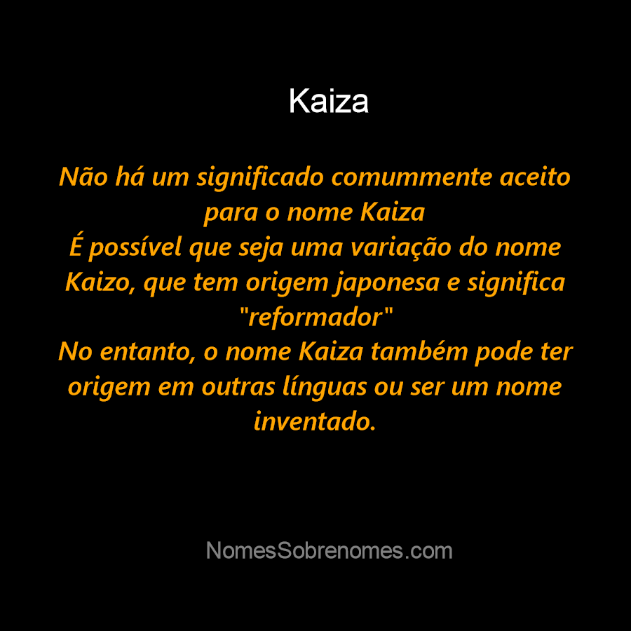 Significado do nome Kai - Dicionário de Nomes Próprios