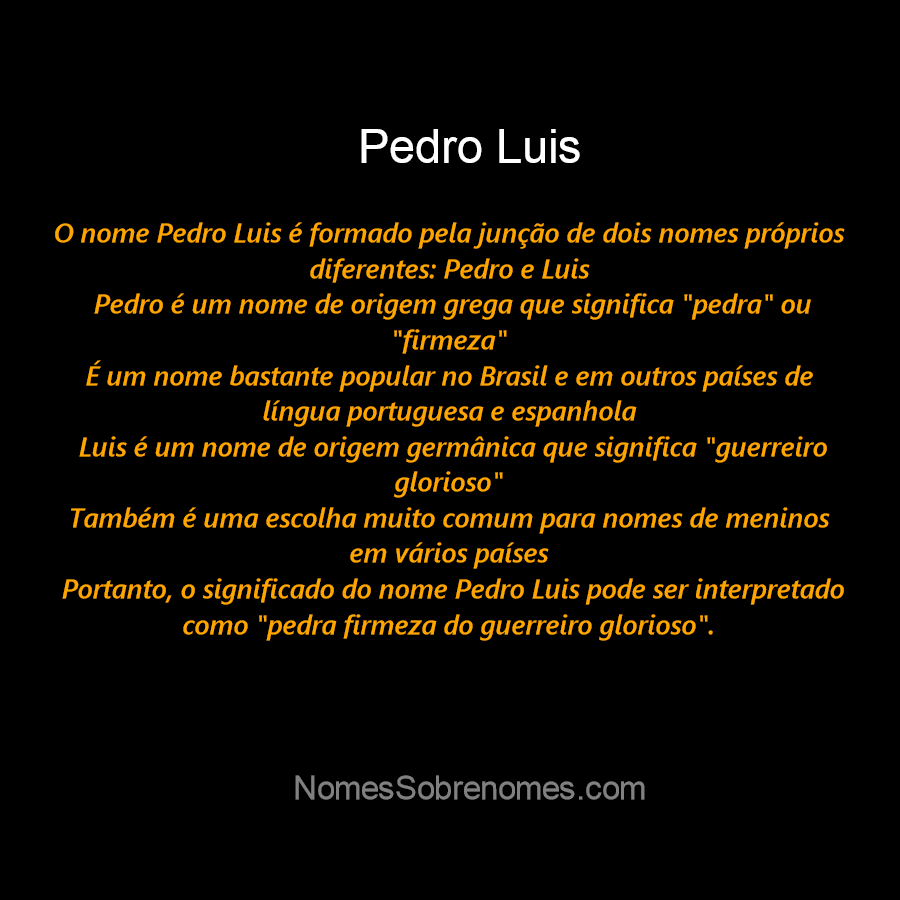 Significado do nome Luís - Dicionário de Nomes Próprios