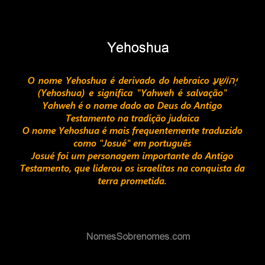 Yahweh: definição, origem e história - Significados